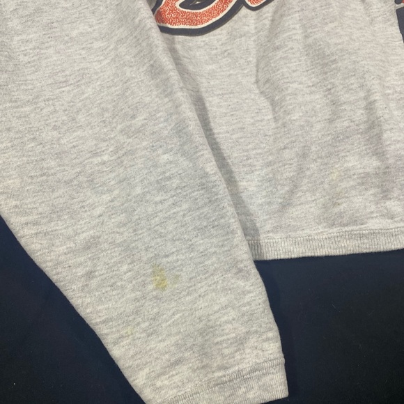 Vintage Cincinnati Bengals Crewneck Crop Top Sweater Cliff Engle Large VTG 90s - Picture 6 of 6